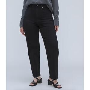 Everlane Women's Black Straight Leg Jeans
